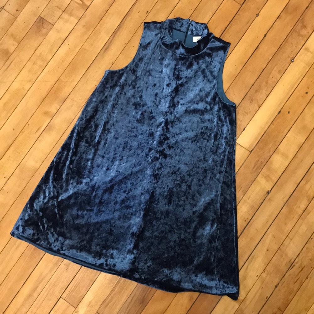 Crushed Velvet Dress.